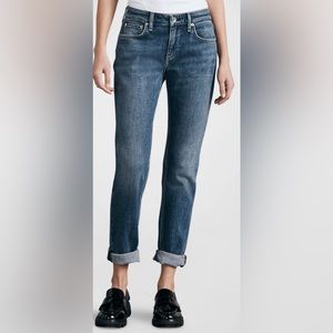 Rag and Bone Dre Low-Rise Slim Boyfriend Jeans